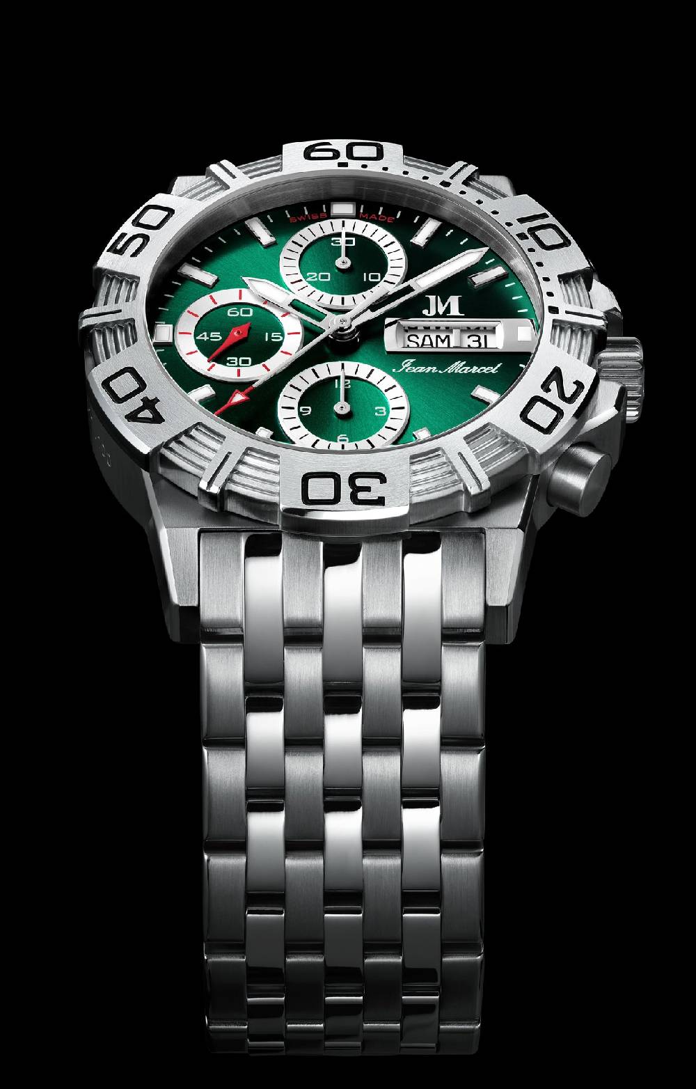 Jean Marcel Automatik-Chronograph Mythos II Modell 520.60.92.94 Fabrikladen