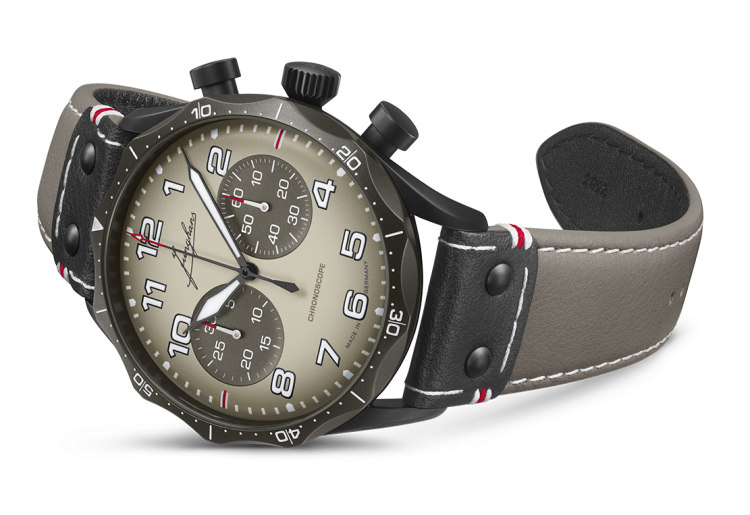 Junghans Pilot Chronoscope Desert Begrenzte Freigabe