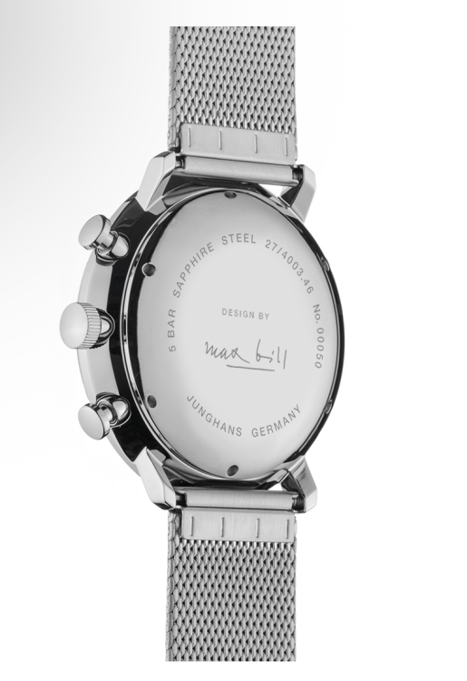 Junghans max bill Chronoscope Zeitbegrenzte Promotion