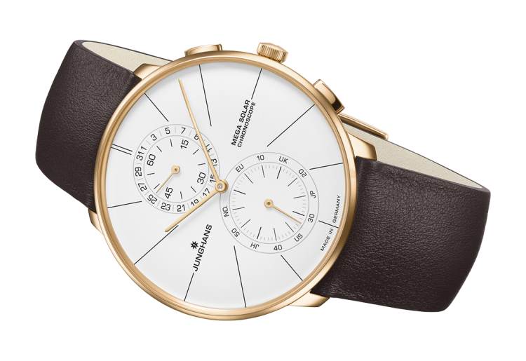 Junghans Meister fein Chronoscope MEGA Solar Neueste Mode