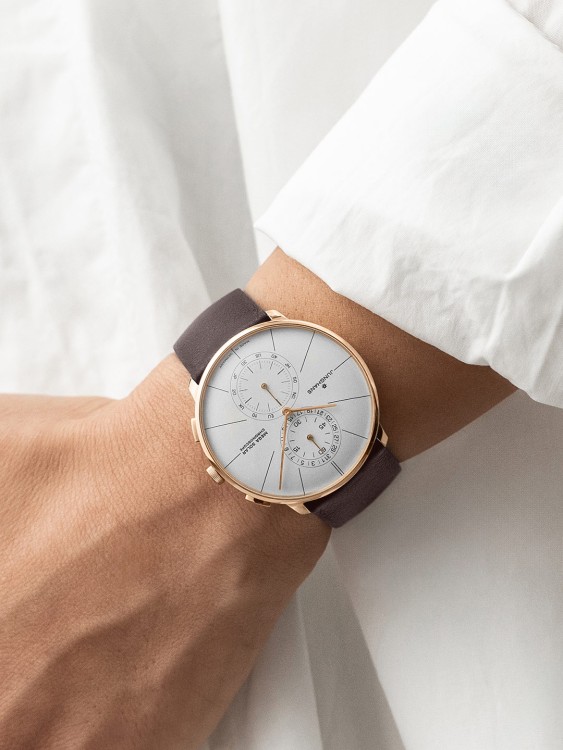 Junghans Meister fein Chronoscope MEGA Solar Neueste Mode