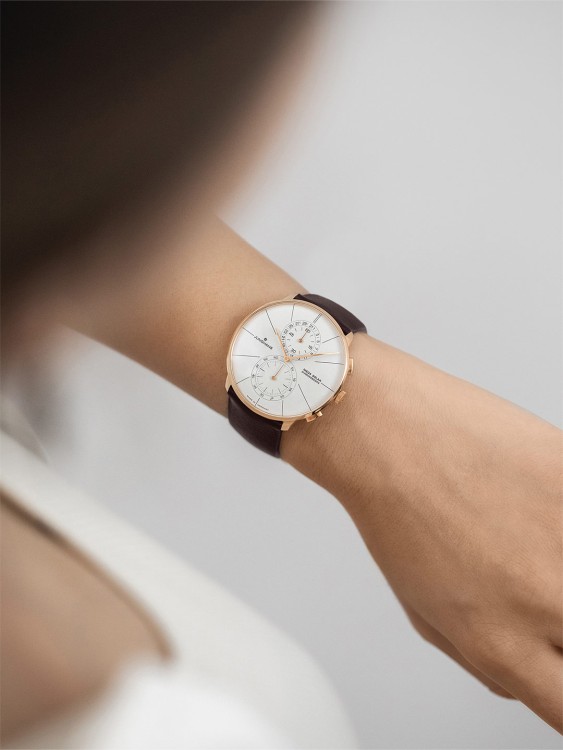 Junghans Meister fein Chronoscope MEGA Solar Neueste Mode