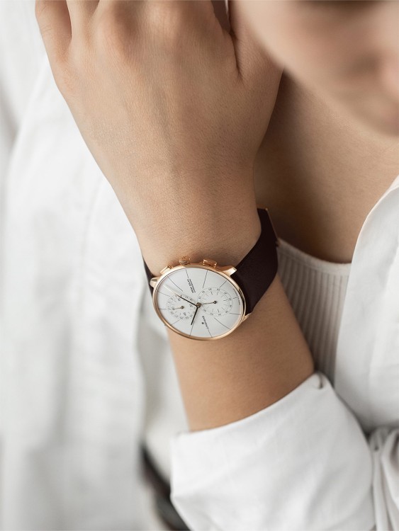Junghans Meister fein Chronoscope MEGA Solar Neueste Mode