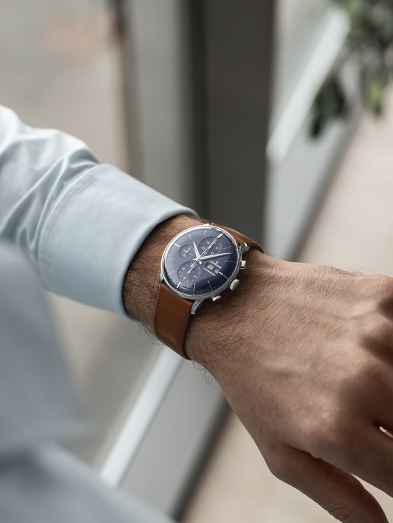 Junghans Meister Chronoscope, Date English Fabrik Onlineshop