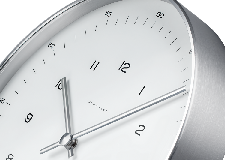 Junghans max bill Wanduhr Funk/RC 30cm Jubiläumsangebot