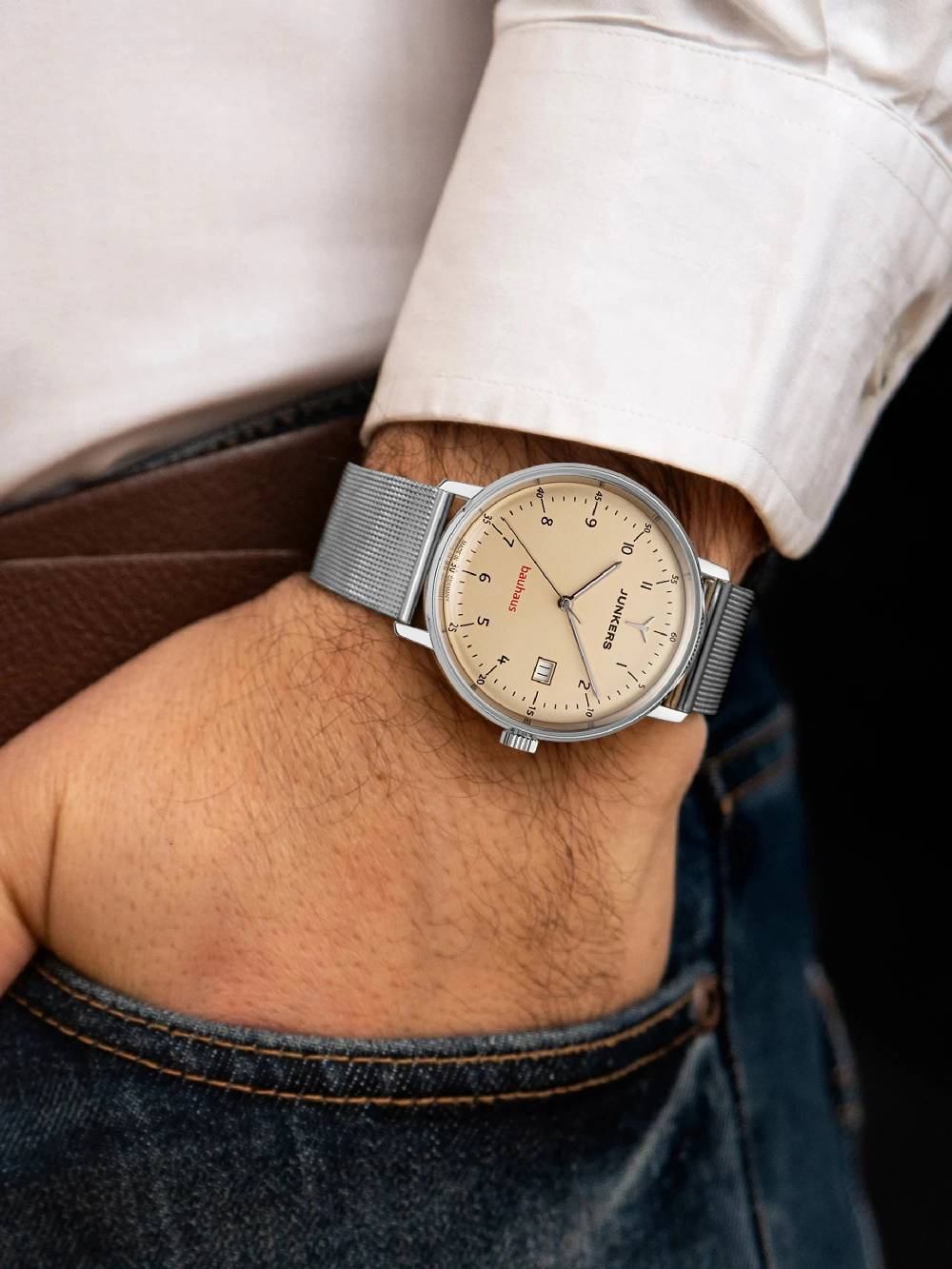 Junkers Bauhaus Saphir Automatik Kostenlose Rückgabe