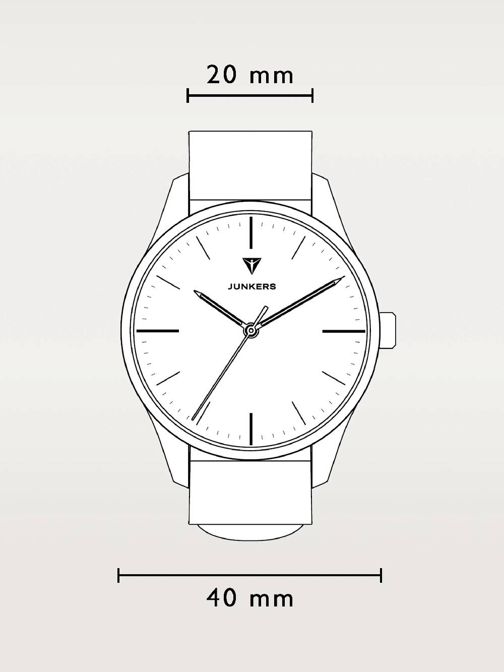 Junkers Bauhaus Saphir Automatik Letzte 3 Tage