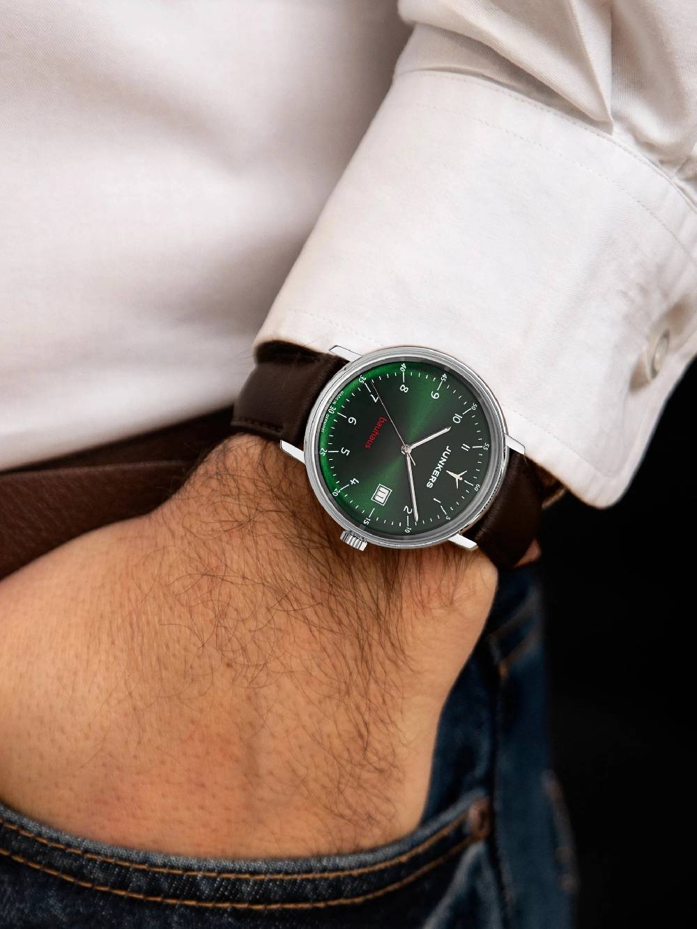 Junkers Bauhaus Saphir Automatik Zeitbegrenzte Promotion
