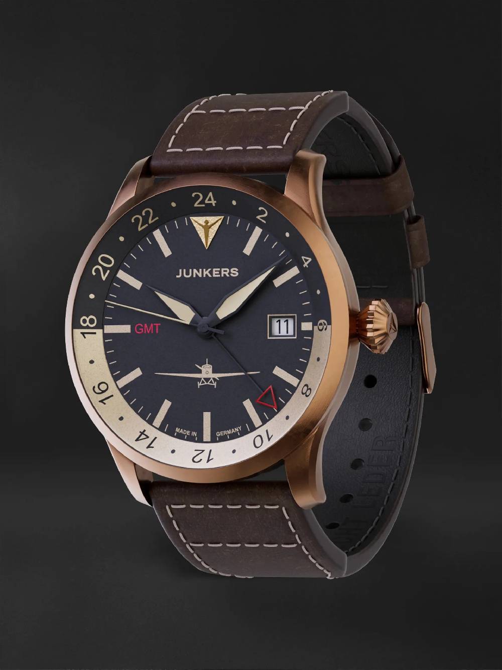 Junkers Flieger GMT Automatik Nur für heute