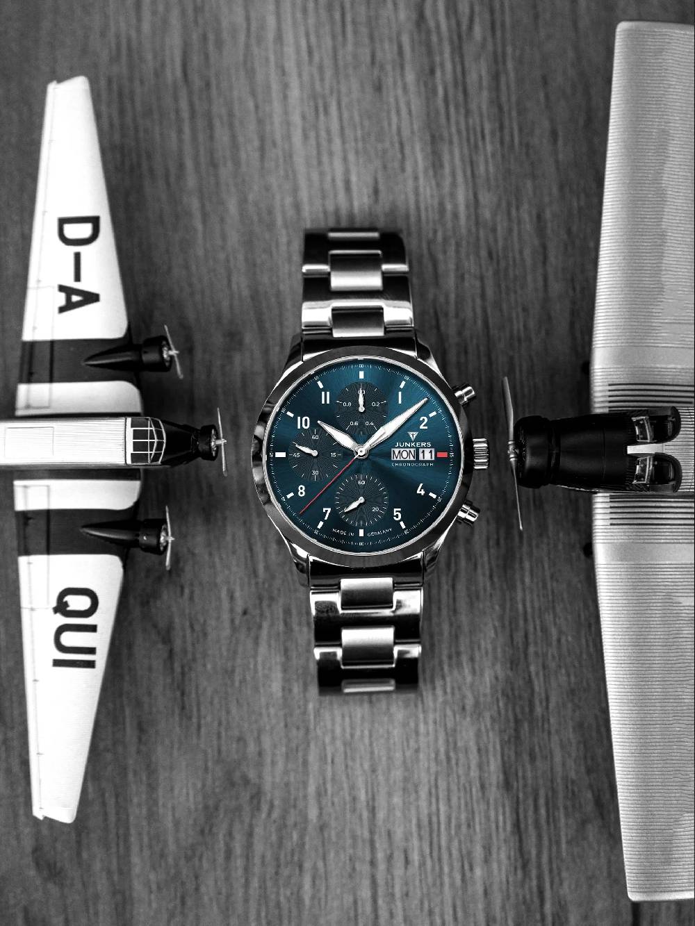 Junkers Cockpit Chronograph Schlussverkauf
