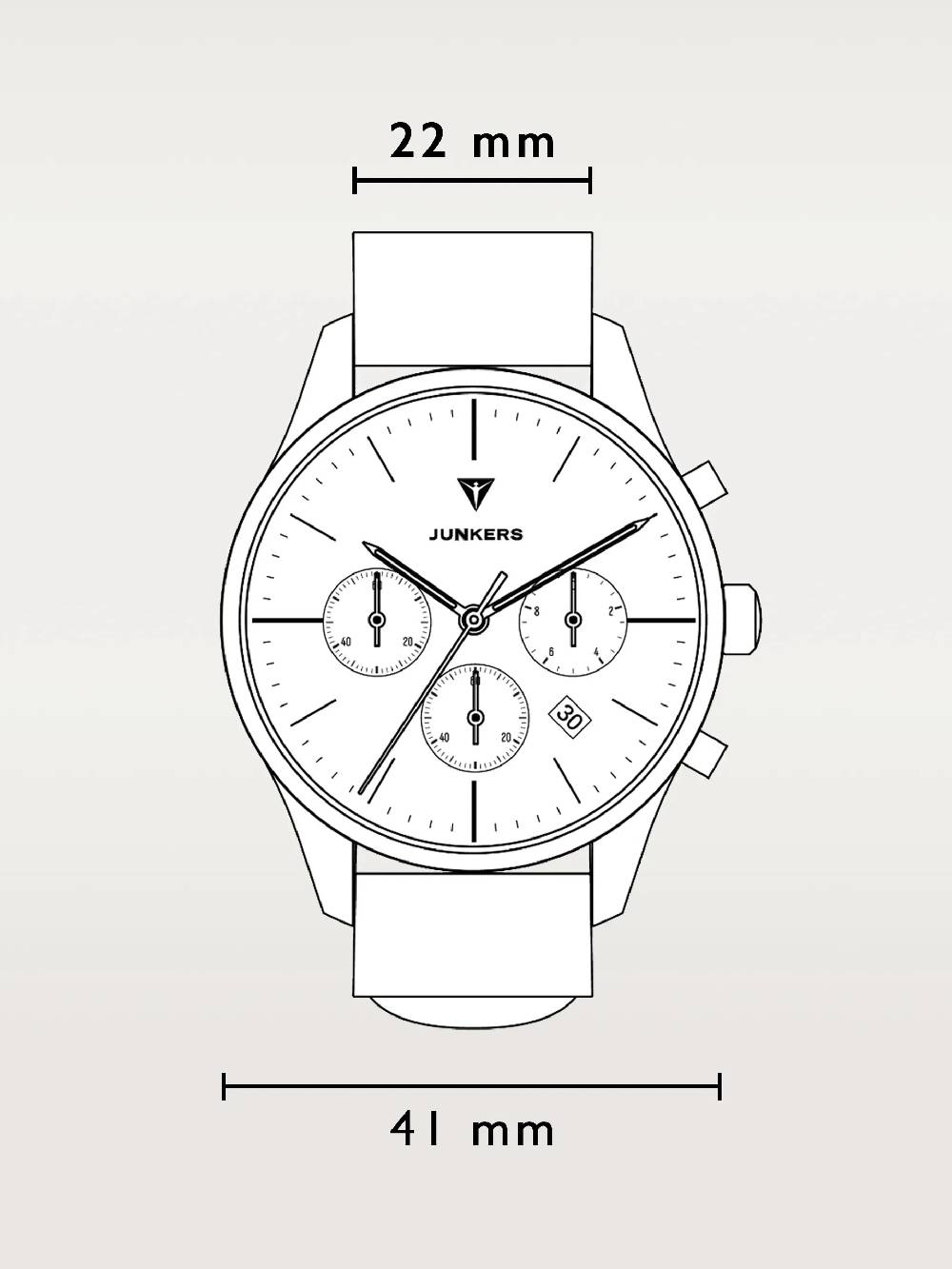 Junkers Dessau Chronograph VIP-Rabatte
