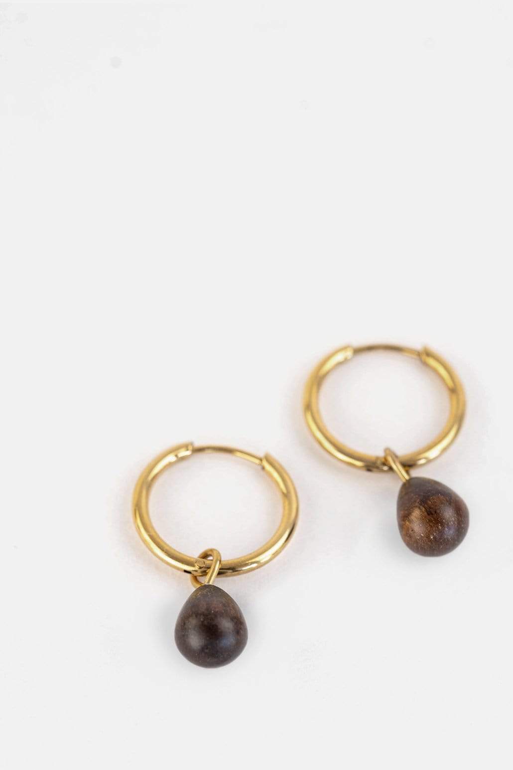 Kerbholz DROP EARRING Walnuss Begrenzt auf 3 Tage