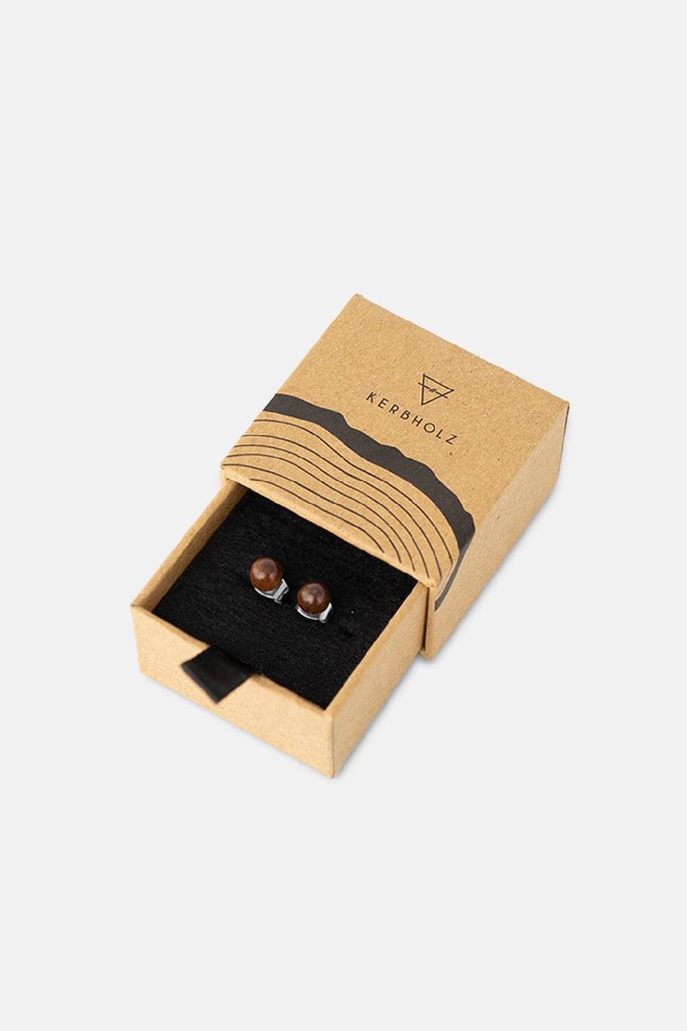 Kerbholz PEARL EARRING Walnuss Online