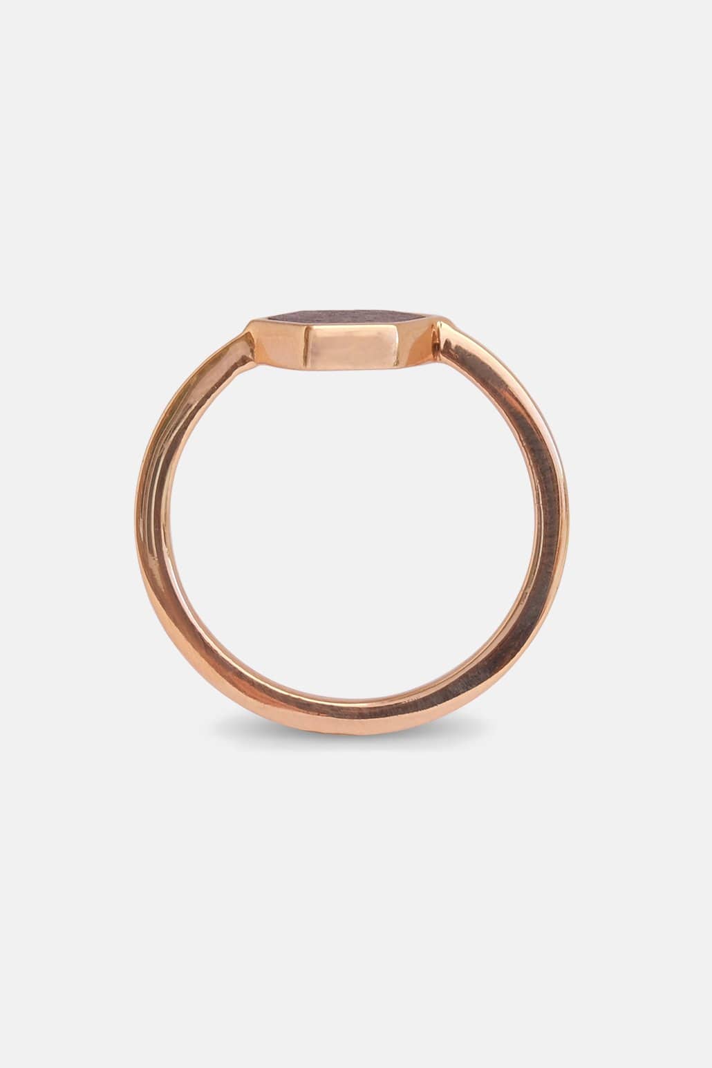 Kerbholz HEXA RING Walnuss im Angebot