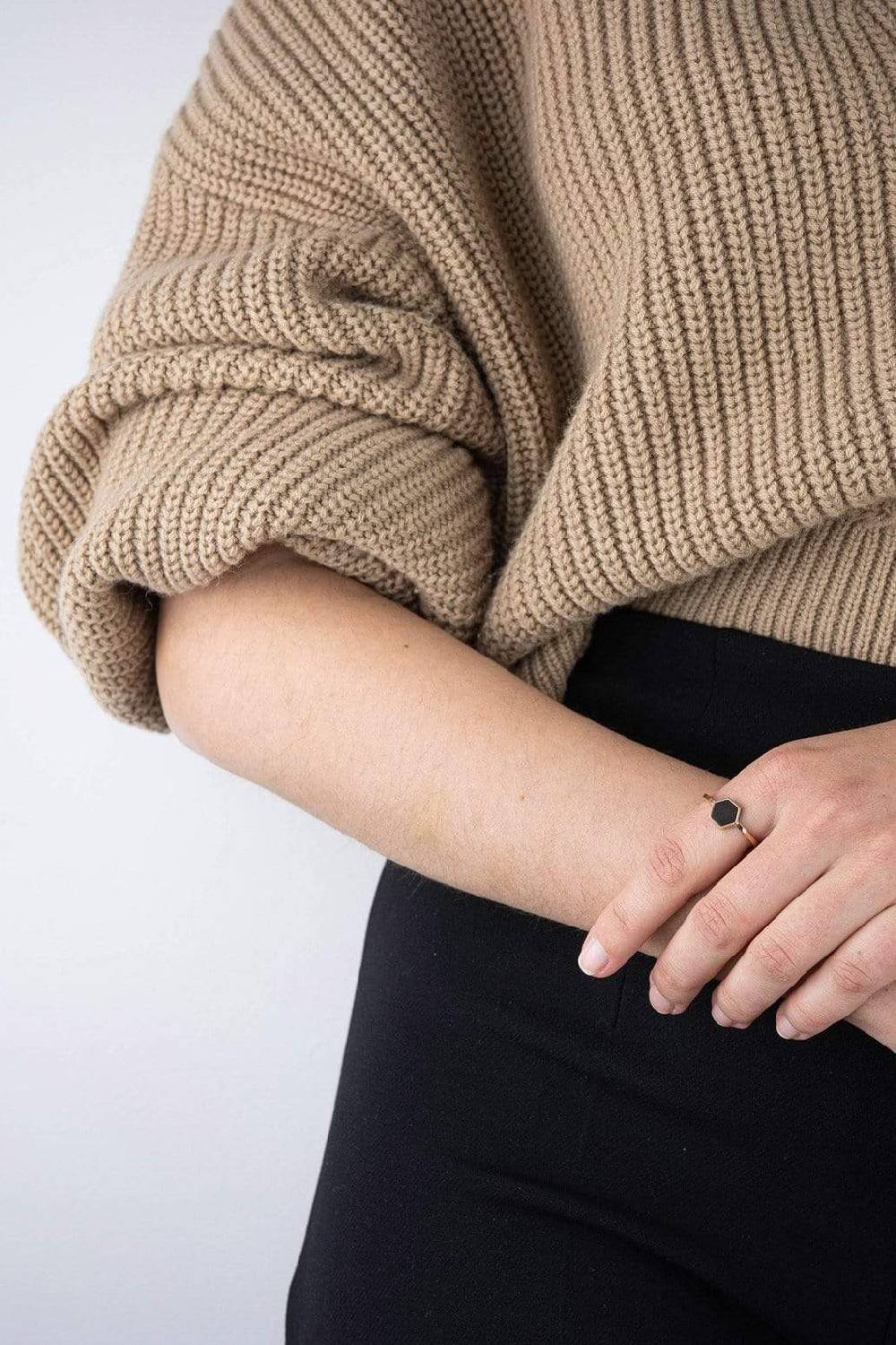 Kerbholz HEXA RING Walnuss im Angebot