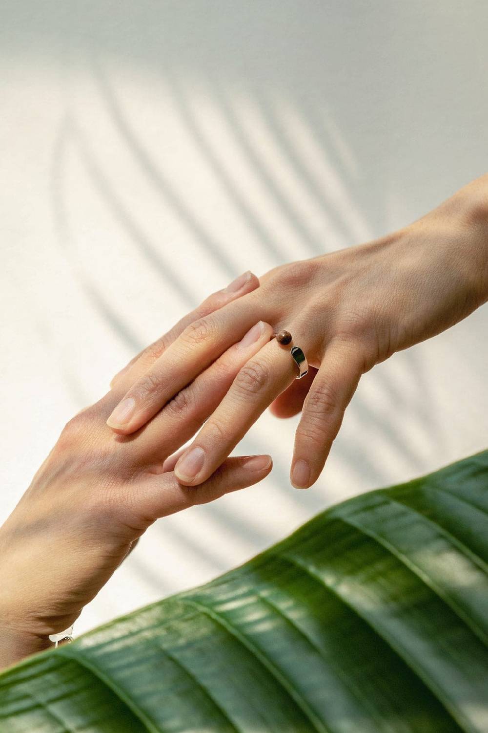 Kerbholz PEARL RING Walnuss Fabrikpreis