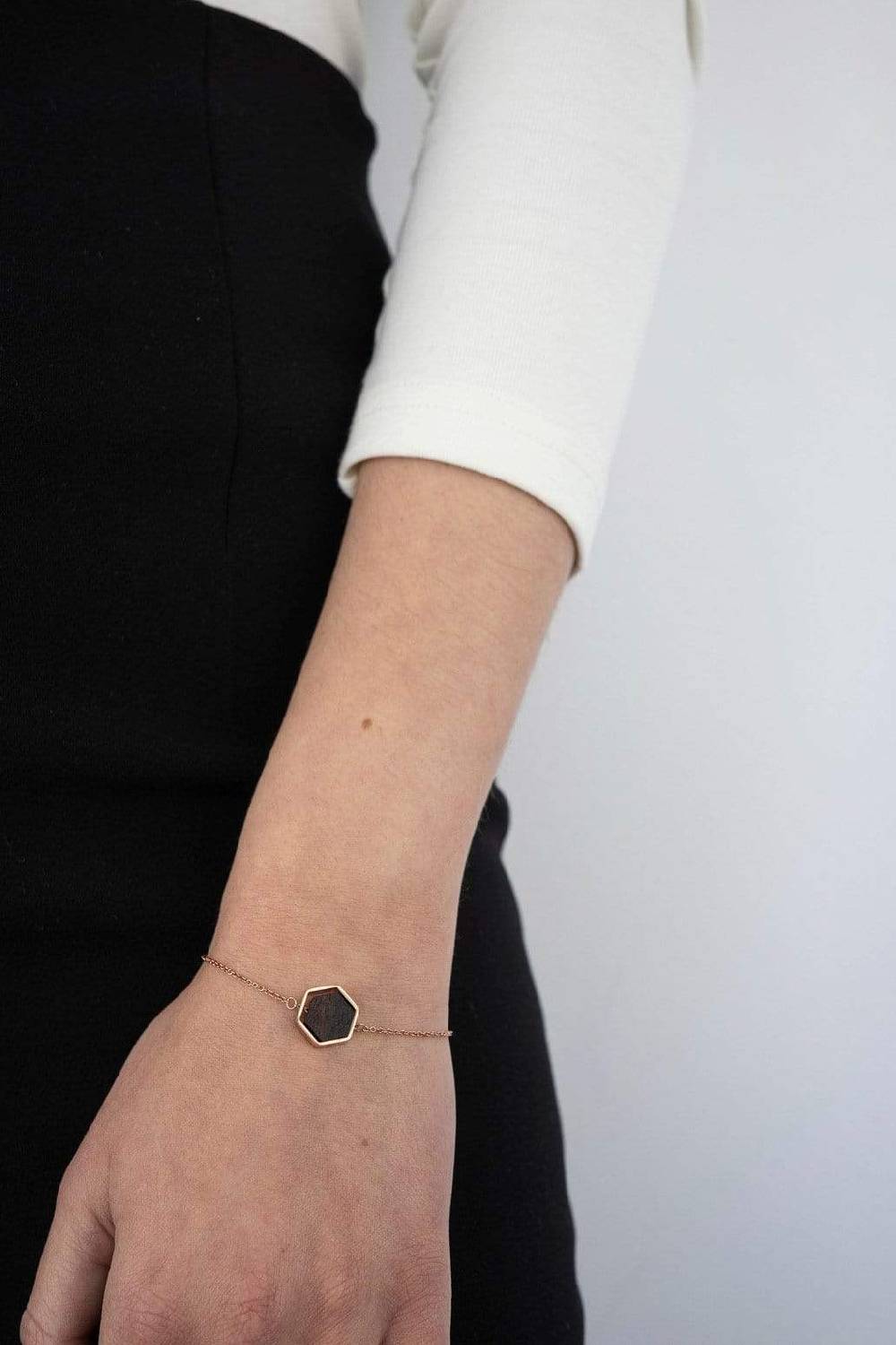 Kerbholz HEXA BRACELET Sandelholz Rabatt