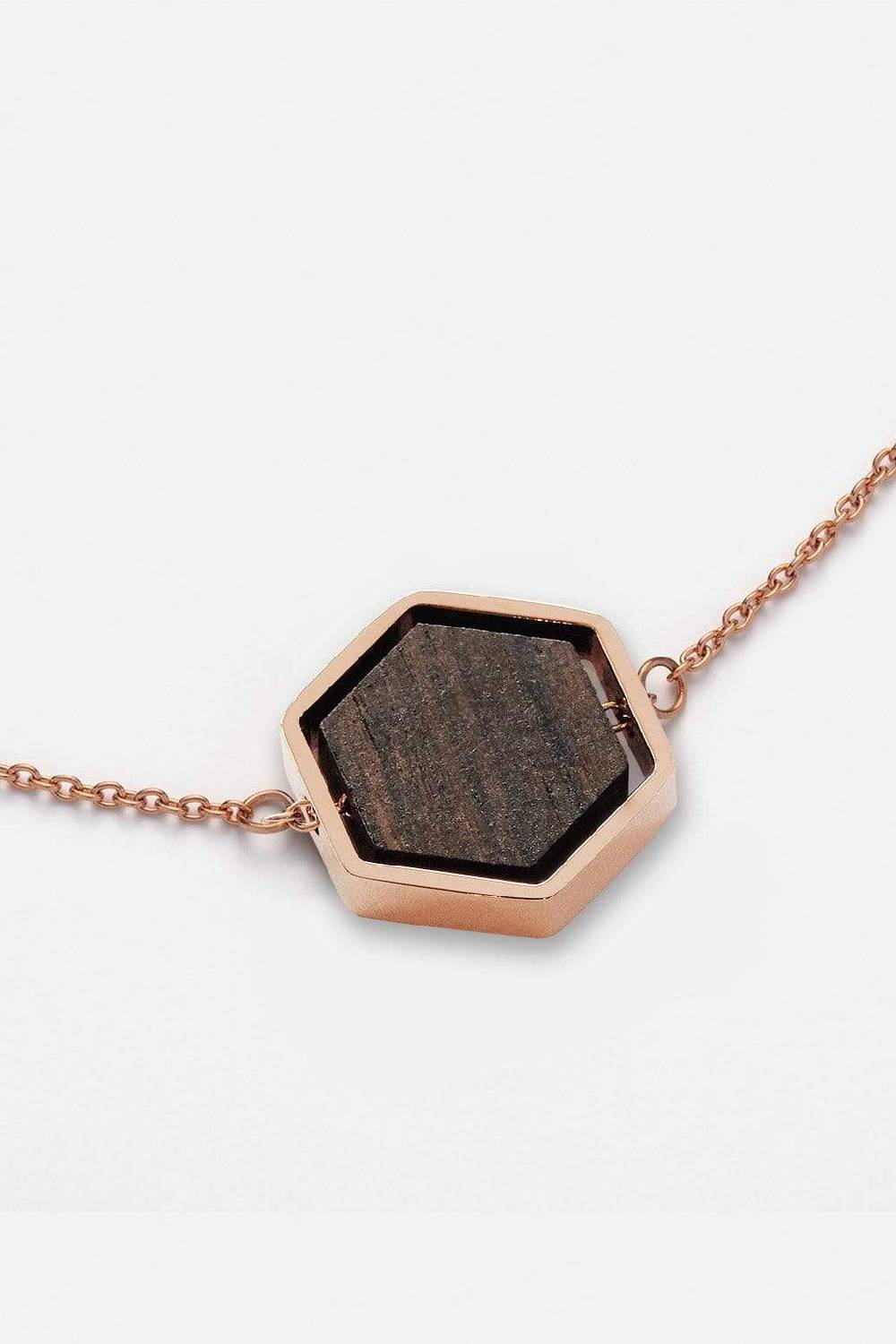 Kerbholz HEXA BRACELET Walnuss Günstig kaufen