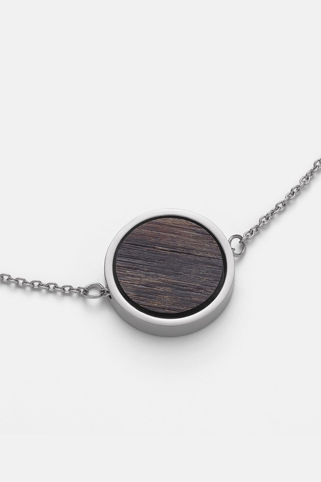 Kerbholz CIRCLE NECKLACE Walnuss Versandkostenfrei