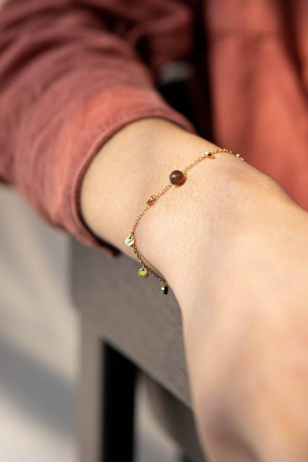 Kerbholz PEARL BRACELET Walnuss Saisonschlussverkauf