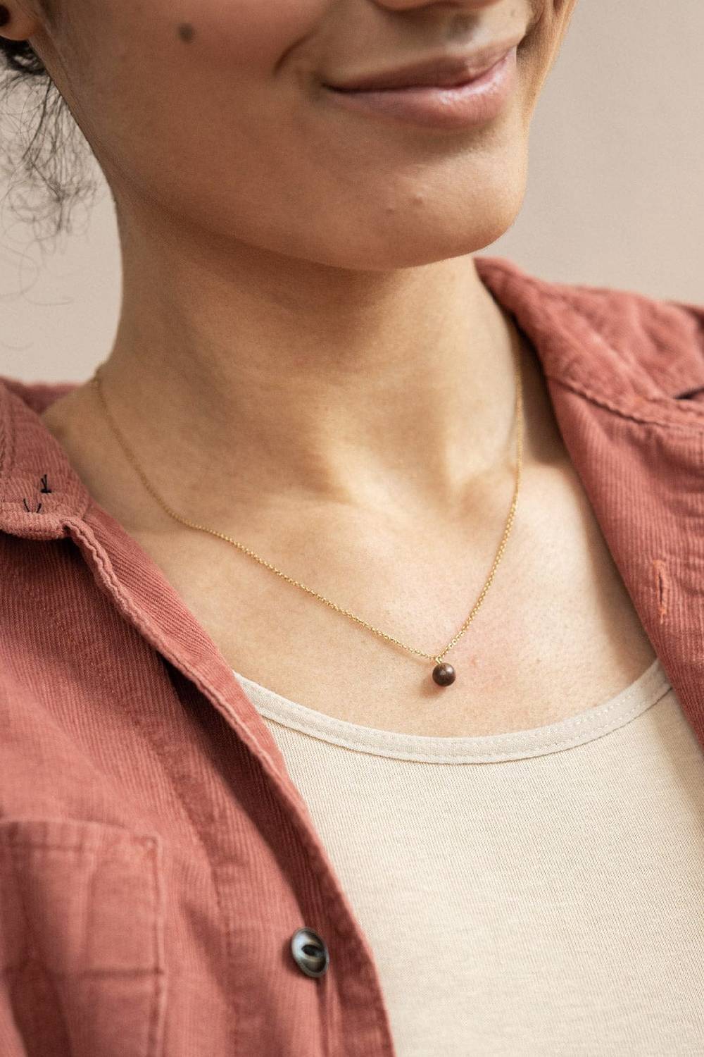 Kerbholz PEARL NECKLACE Walnuss Weihnachtsangebot