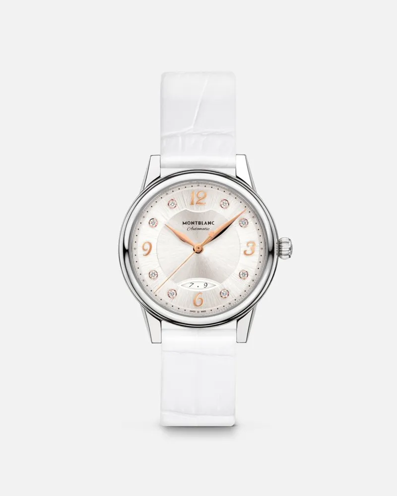 Montblanc BohèMe Automatic Date 30 Mm Weiß Jubiläumsangebot