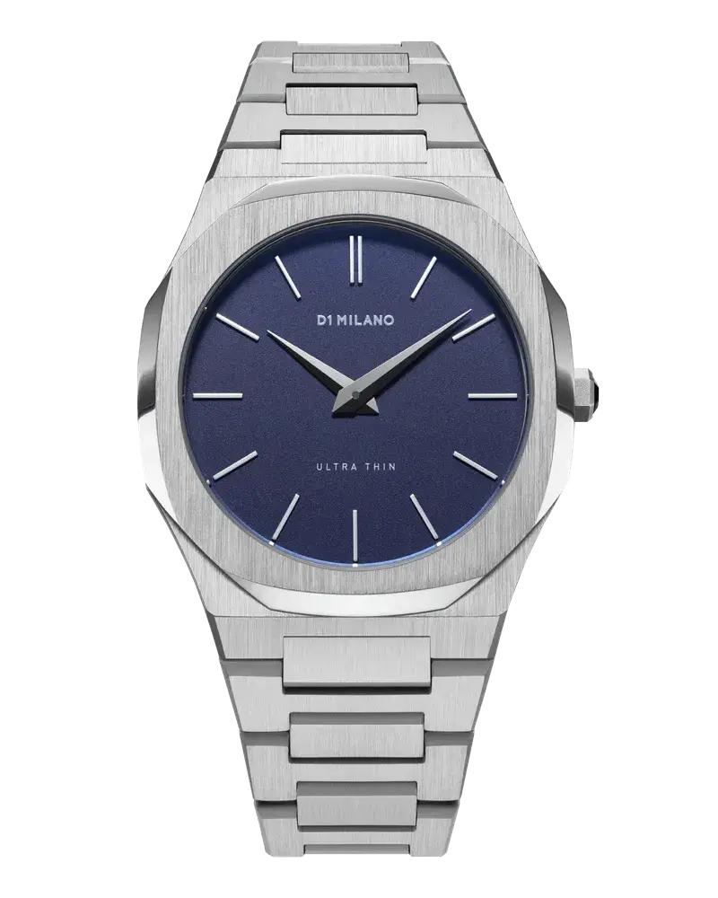 D1 Milano Watch Ultra Thin Bracelet 38 Mm Ocean Blue Discount Store für neue Produkte