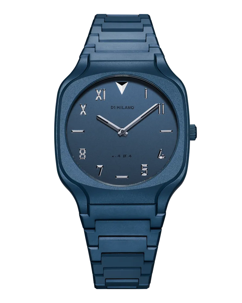 D1 Milano Watch Square Bracelet 37 Mm Galaxy Blue Super Rabatt