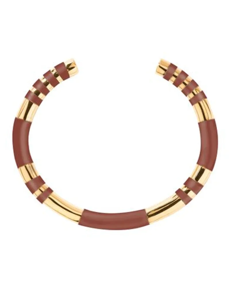 Aurélie Bidermann Armreif Positano Brown Blitzangebot