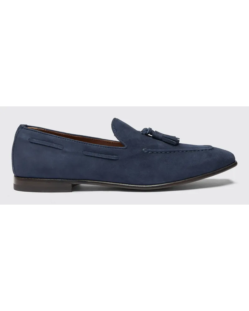 Scarosso Rodolfo Blau Veloursleder Cyber Monday
