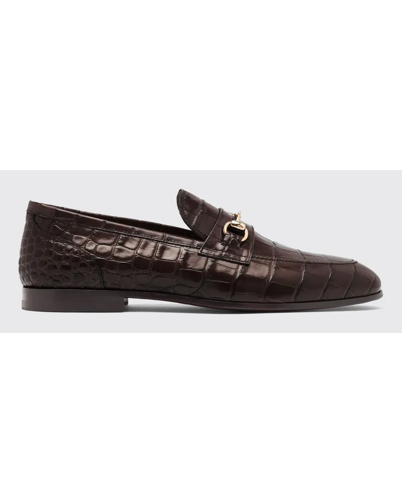 Scarosso Alessandro Dunkelbraun Kroko VIP-Rabatte