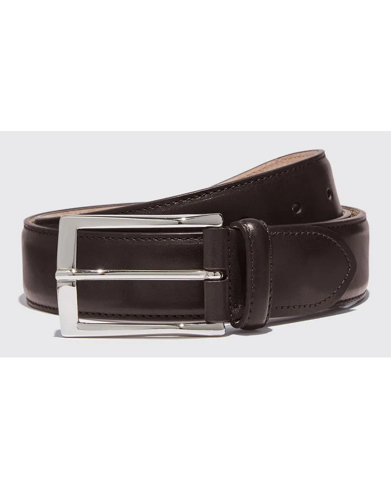 Scarosso Cintura Marrone Scuro Classica Dunkelbraun Zeitbegrenzte Promotion