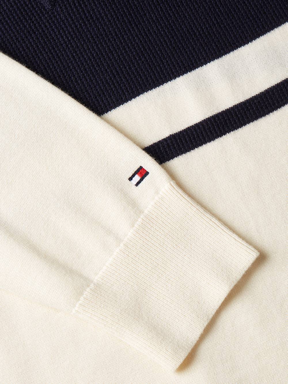 Tommy Hilfiger Colorblock Graphic Pullover Letzter Tag