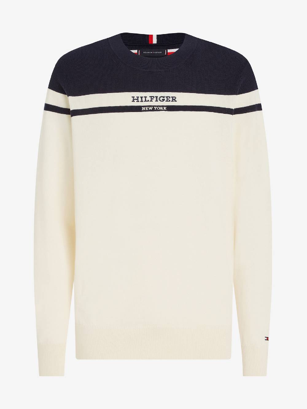 Tommy Hilfiger Colorblock Graphic Pullover Letzter Tag