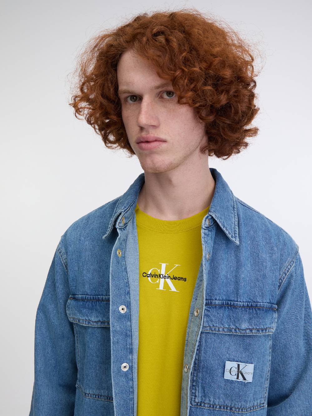 Calvin Klein Jeans Relaxed Denim Hemd Begrenzt auf 3 Tage