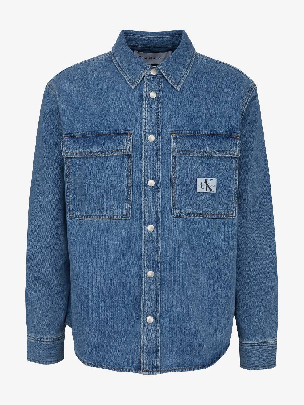 Calvin Klein Jeans Relaxed Denim Hemd Begrenzt auf 3 Tage