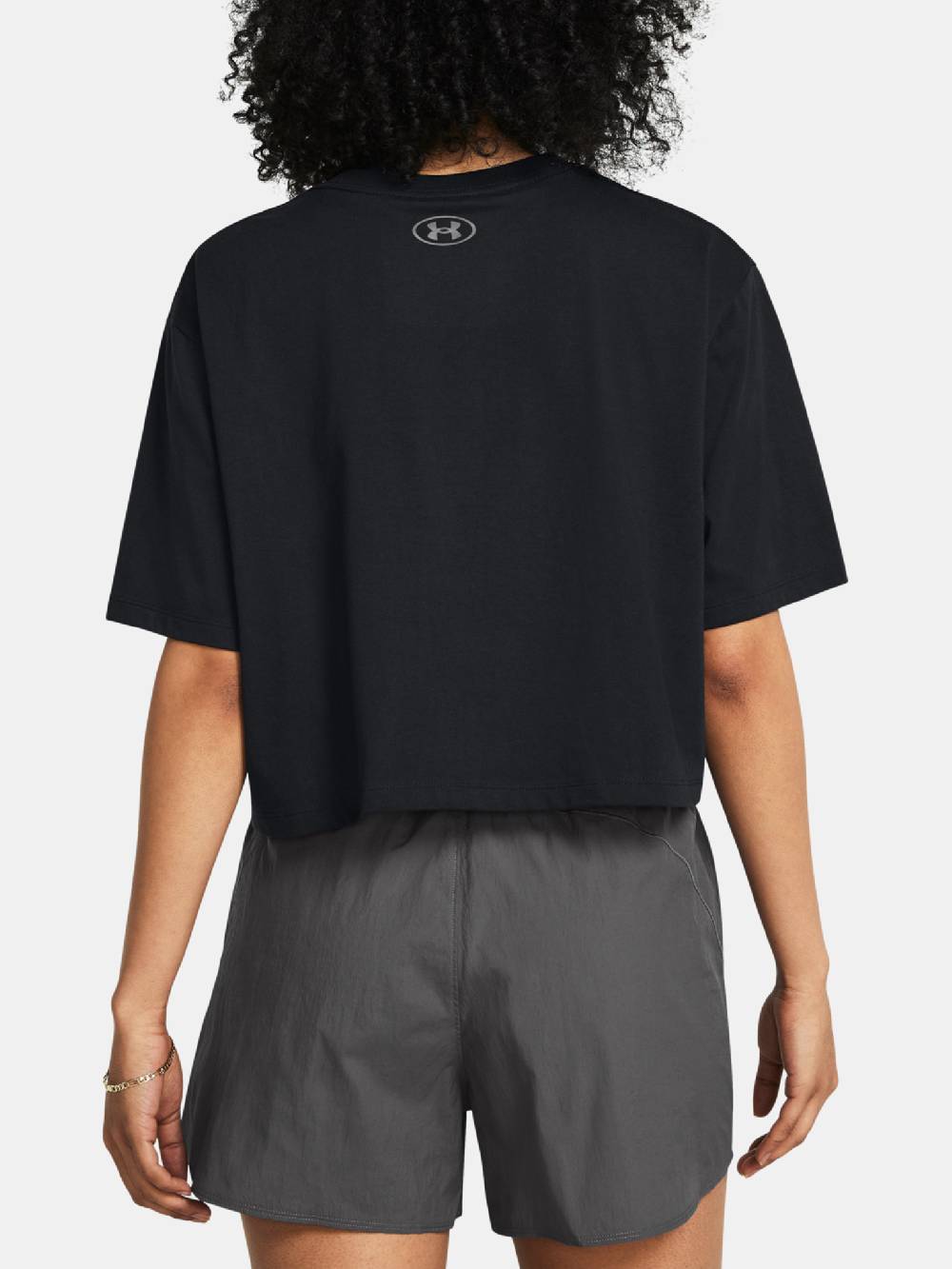 Under Armour UA Boxy Crop Branded SS T-Shirt Versandkostenfrei