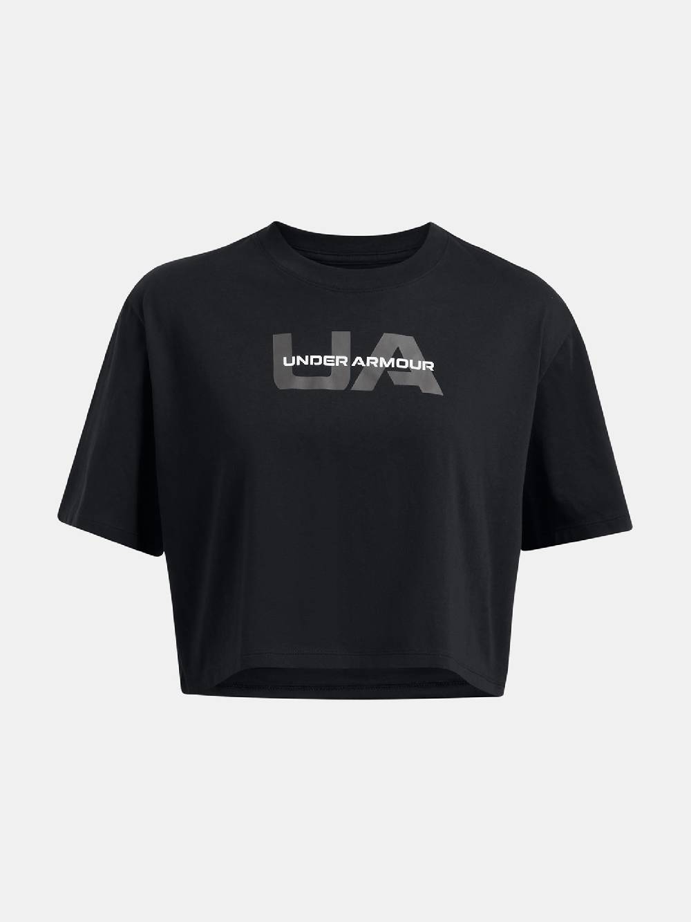 Under Armour UA Boxy Crop Branded SS T-Shirt Versandkostenfrei
