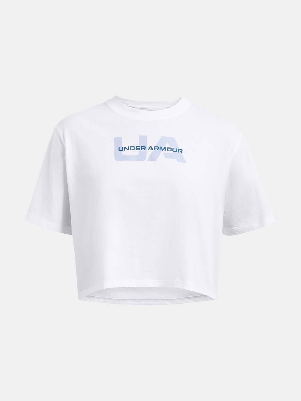 Under Armour UA Boxy Crop Branded SS T-Shirt Großer Ausverkauf