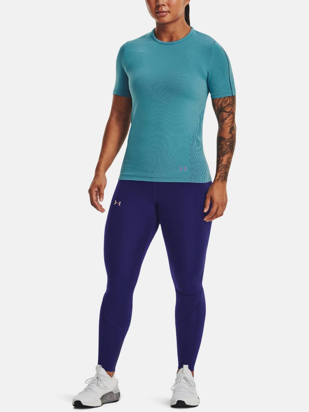 Under Armour SF Rush Ank Leg Perf-BLU Legging Preisnachlass