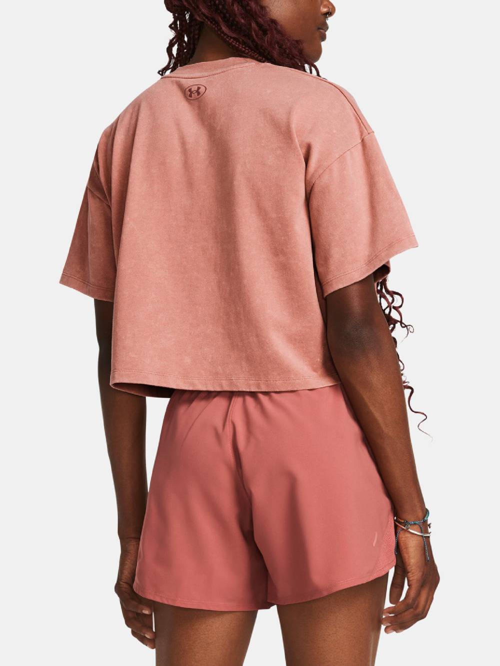 Under Armour UA HW Dusk to Dawn Crop SS T-Shirt Kostenloser Versand