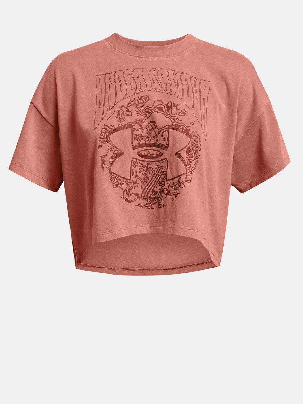 Under Armour UA HW Dusk to Dawn Crop SS T-Shirt Kostenloser Versand