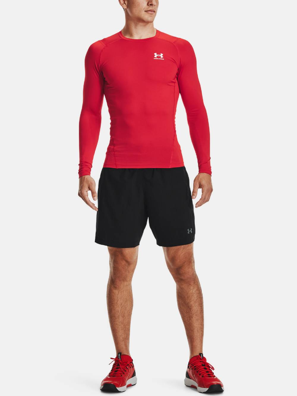 Under Armour UA HG Armour Comp LS T-Shirt im Angebot