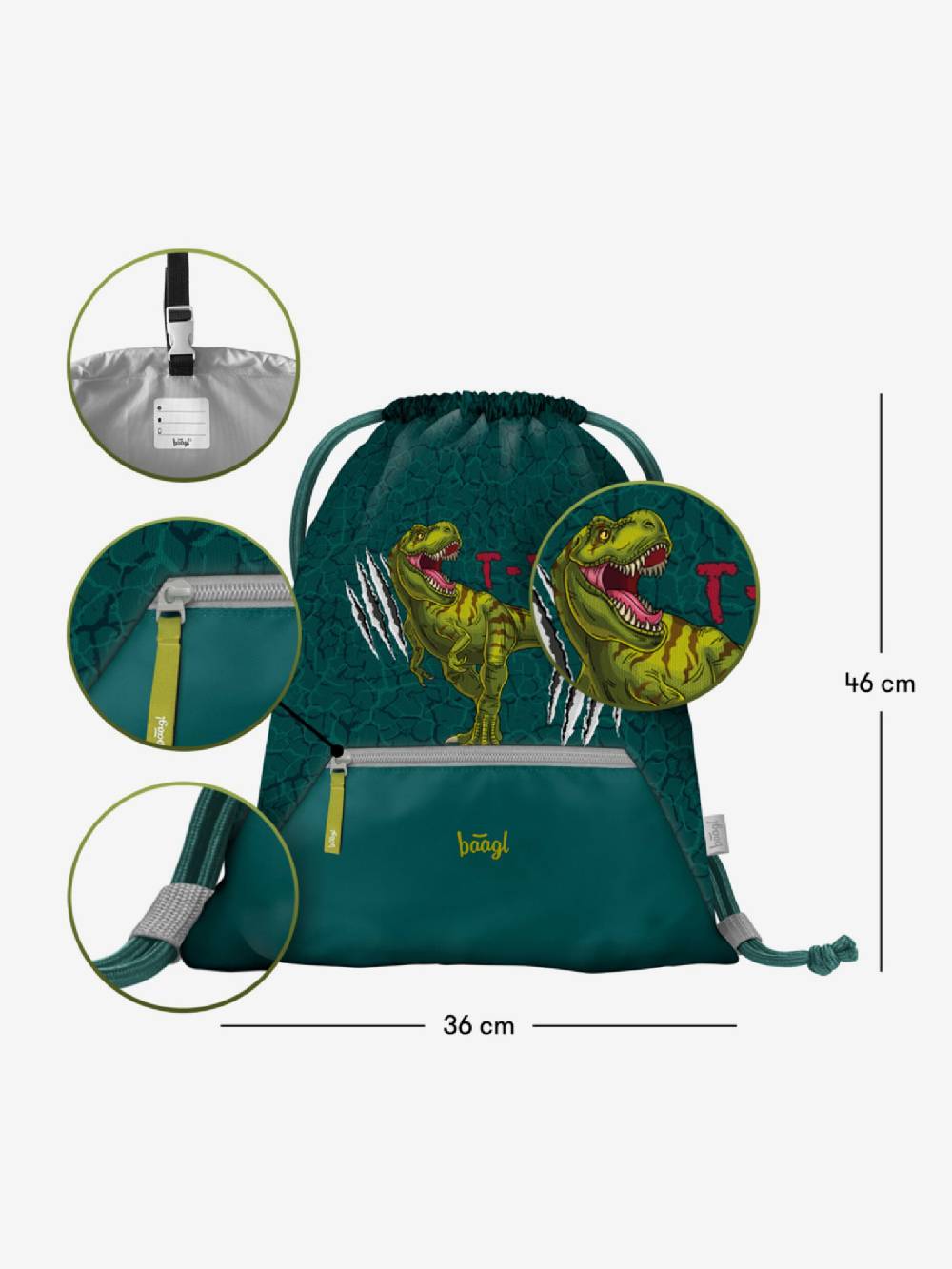 BAAGL T-Rex Gymsack Discount Store für neue Produkte