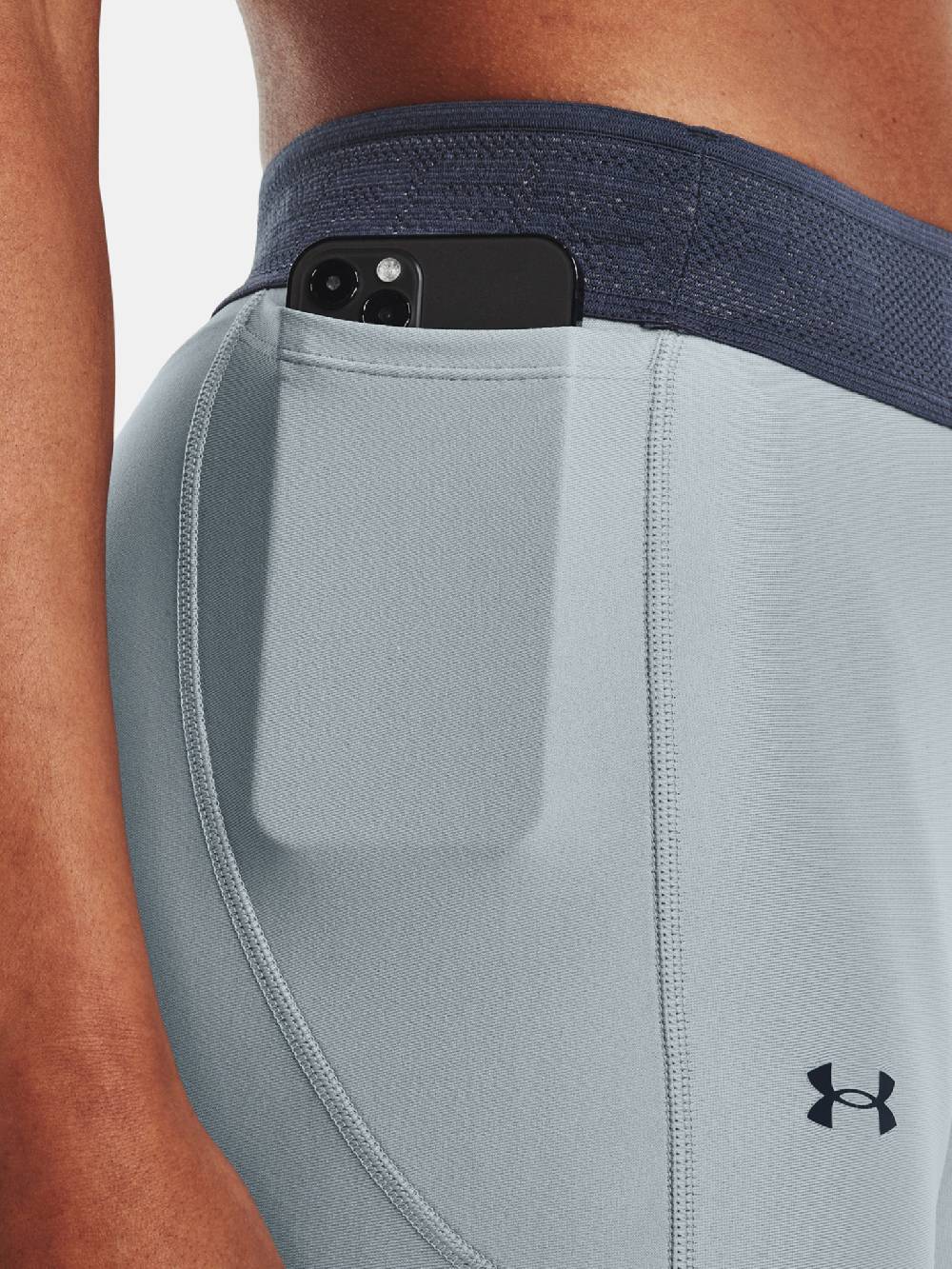 Under Armour Armour Branded WB Leg-BLU Legging Outlet