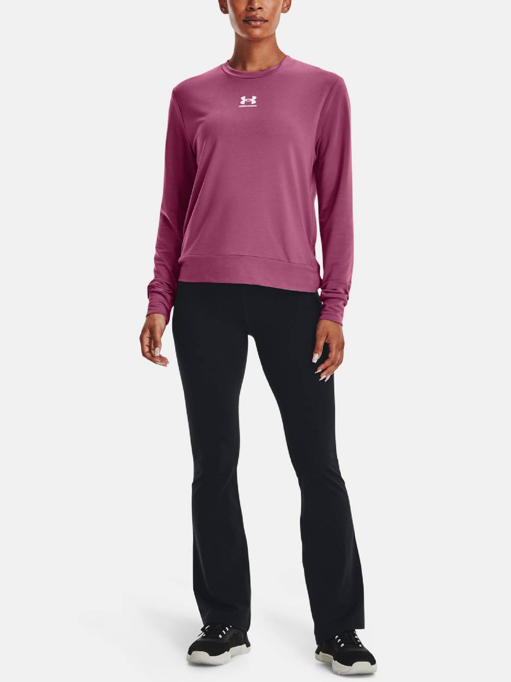 Under Armour Rival Terry Crew T-Shirt Auslauf
