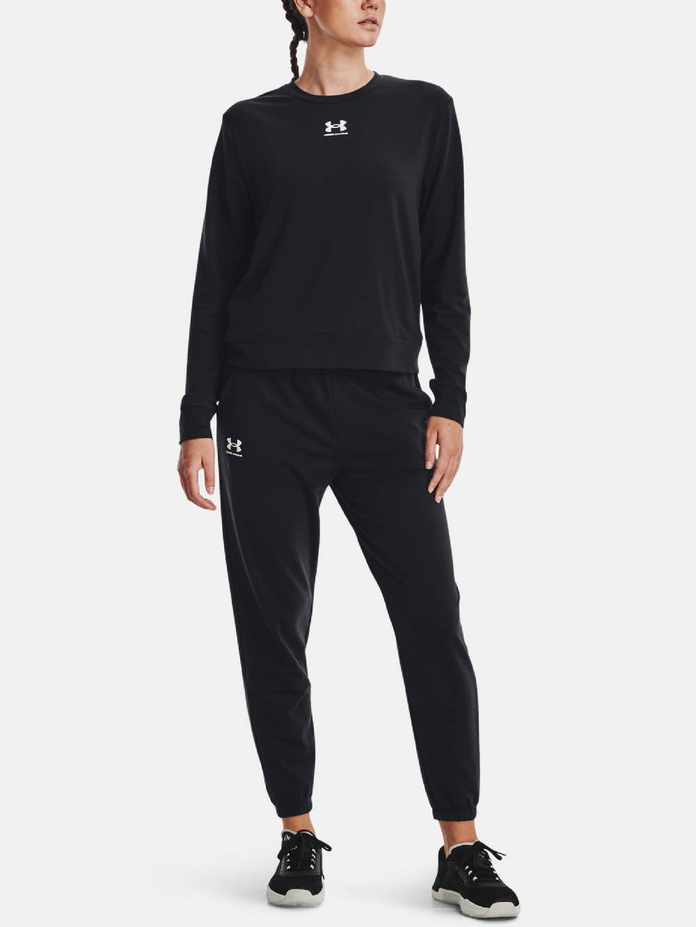 Under Armour Rival Terry Crew T-Shirt Verkauf