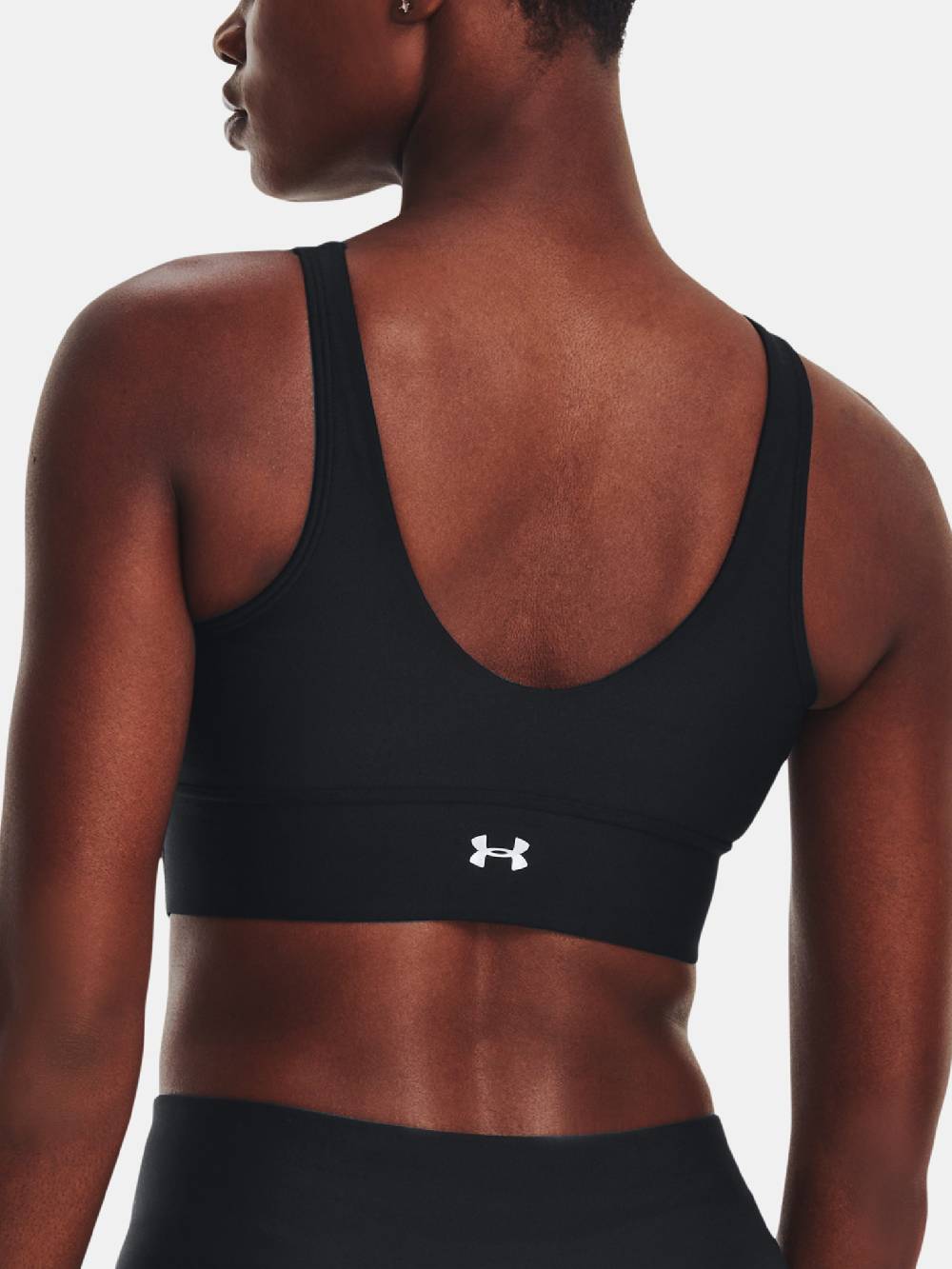 Under Armour UA Infinity Pintuck Mid-BLK Sport Büstenhalter Limitierter Zeitrabatt