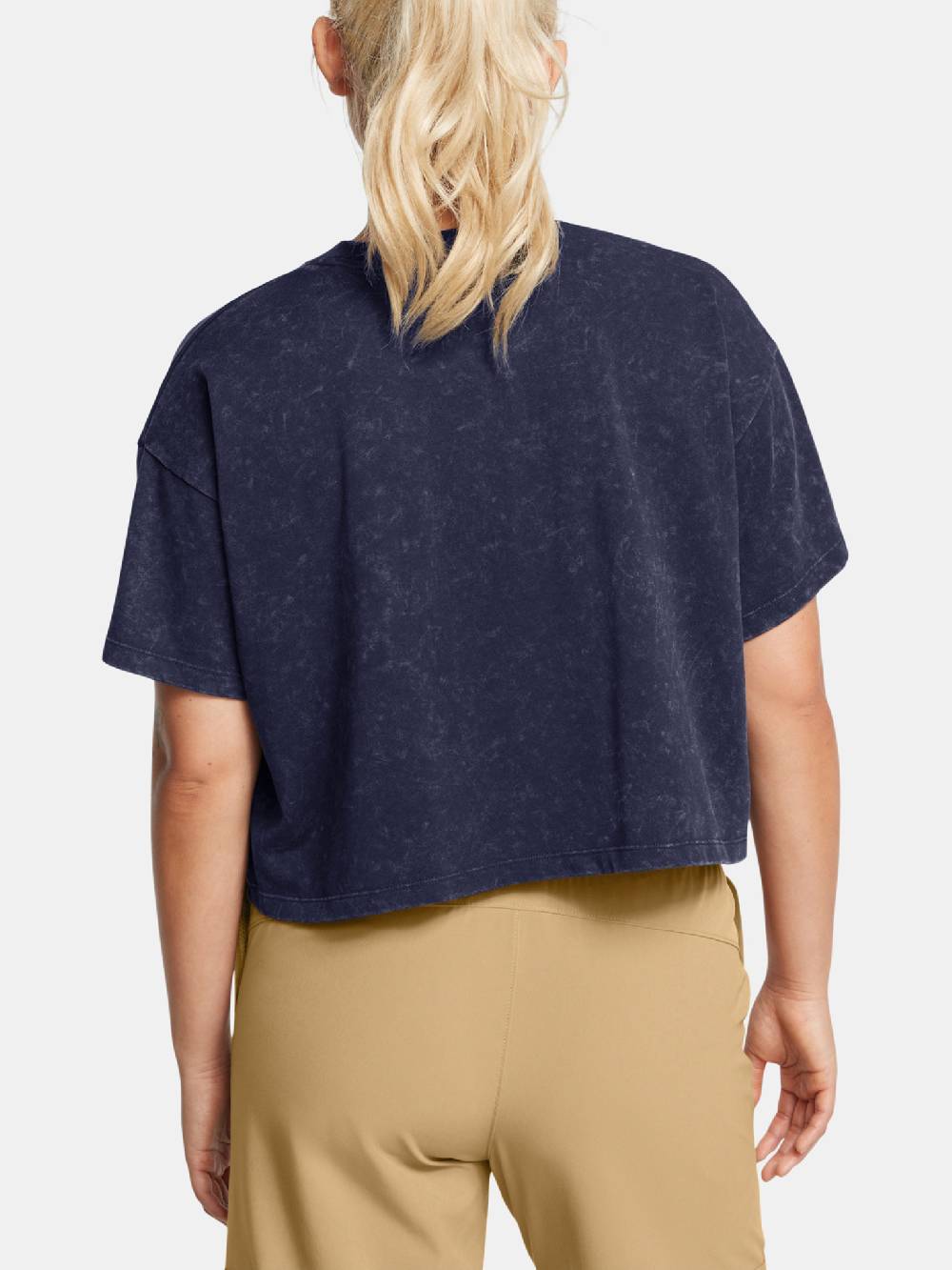 Under Armour UA Varsity Crop Heavyweight SS T-Shirt Sonderangebot