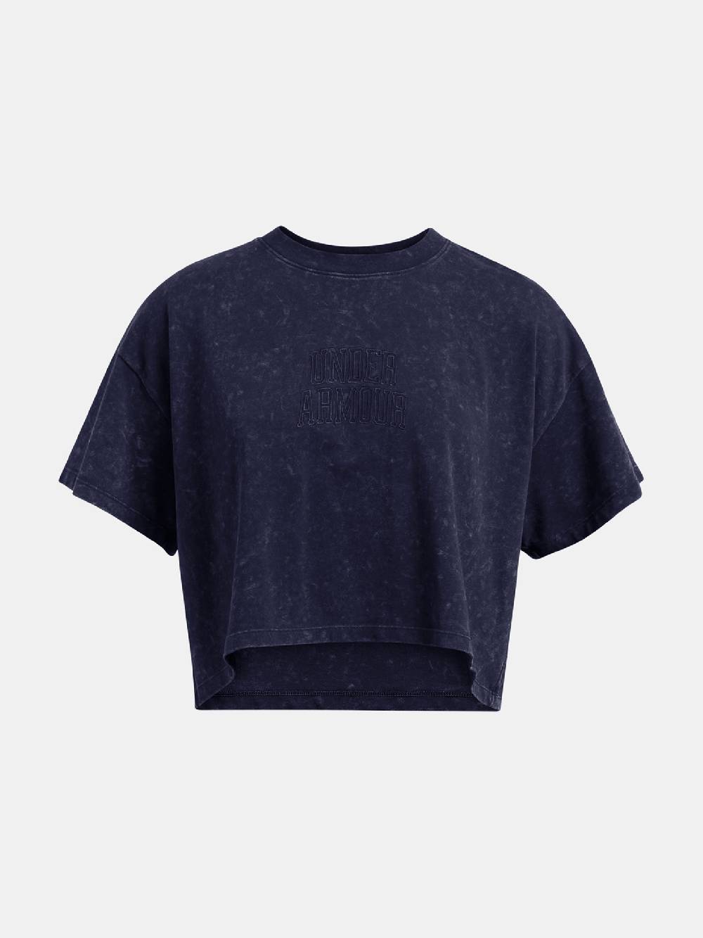 Under Armour UA Varsity Crop Heavyweight SS T-Shirt Sonderangebot